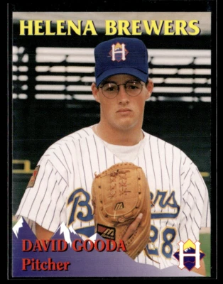 David Gooda 1995 Helena Brewers Team Set - Image 1 of 2