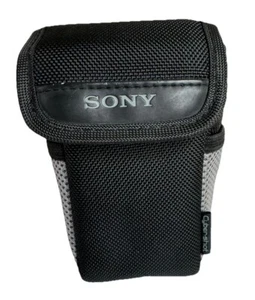 Sony Cyber Shot Camera Case w/Belt Clip and Pockets Black - Picture 1 of 6