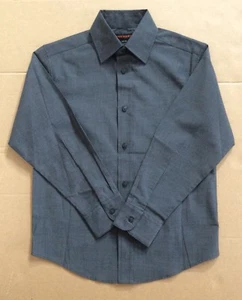 NUEVA SIN ETIQUETA Niños DOCKERS Mangas Largas Gris Oscuro Camisa Talla S/C (8) - Imagen 1 de 6