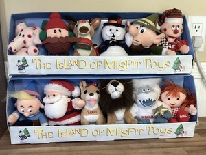 Rudolph and the Island of Misfit Toys Vtg 2000 Set Of 12 Plush by Prestige - Picture 1 of 9
