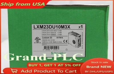 1PÇ SERVO DRIVER SCHNEIDER LXM23DU10M3X LXM2 3DU10M3X Novo Frete Rápido - Imagem 1 de 3