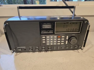 GRUNDIG Satellit 800 FM AIRCRAFT BAND/SW SHORTWAVE PORTABLE / BASE RECEIVER SSB - Bild 1 von 11