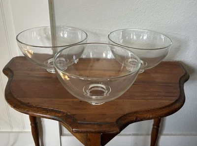 3 Rejuvenation 8" Dome Shades Clear Glass 2.25" Fitter SKU: 6097442 - Image 1 of 4