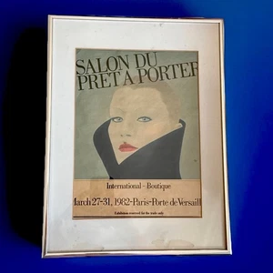Vintage 1982 Razzia Gerard Courbouleix Pret A Porter Feminin gerahmte Anzeige 10x12 - Bild 1 von 3