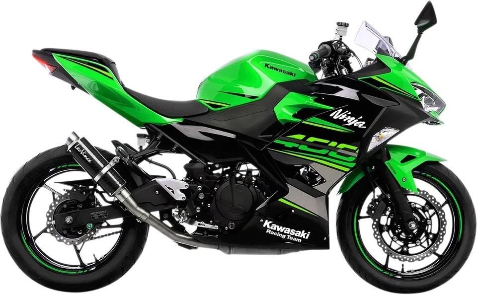 Silencieux à enfiler GP Corsa Leovince Kawasaki Ex 400/z 400-500/ninja 500 3389 - Photo 1/1