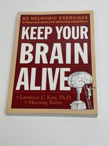 Keep Your Brain Alive Katz Rubin 1999 First Printing Neurobics Workman - Foto 1 di 7