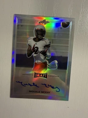 2016 Leaf Draft Autographs Mekale McKay #A-MM2 (AU, RC) - Image 1 of 2