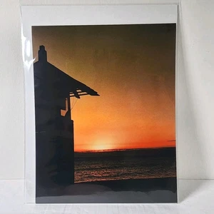 Sonnenaufgang #8 Fotograf signiert 8x10 Foto Farbe Meereslandschaft - Bild 1 von 2