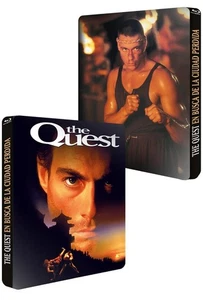 THE QUEST *1996 / LTD EDITION STEELBOOK / Van Damme* NEW Region A B C Blu-ray - Picture 1 of 6