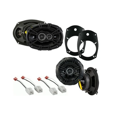 Fits Dodge Ram Truck 2500/3500 2006-2010 OEM Speaker Upgrade Kicker DS Package - Image 1 of 4