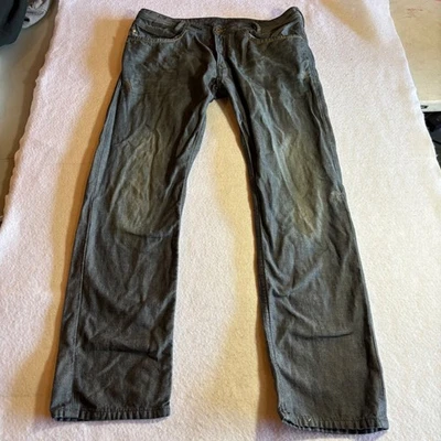 Jeans Diesel IAKOP Para Hombres 34x30 Regular Ajustado Gris Cónico Denim Diseñador Foto 1 de 4