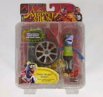 Palisades Jim Henson's Muppets Show 2002 25 años casco de choque Gonzo Foto 1 de 4