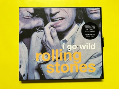 Rolling Stones I Go Wild maxi CD 1995 including live & postcards (Virgin) Foto 1 de 2
