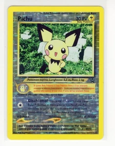 ~ITA~ ITALIAN PLAYED Pichu 35 BSP Promo Pokemon Card (LB3) - Picture 1 of 2