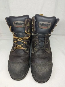 Botas Dr. Martens Industriales Puntera de Acero Para Hombre Talla 12 Cuero Seguridad Trabajo Antideslizantes - Imagen 1 de 7