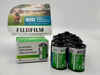 FujiFilm 400 Lot of 8 - 7:  400 Superia X-tra & 1: 400 - Image 1 of 2