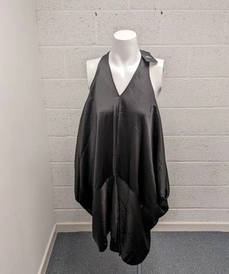 50 / Pieces The Jo Dress Black Loose Tent Style Race Back Size M - New - Изображение 1 из 4