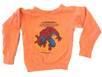 1975 SPIDER-MAN VINTAGE SWEATSHIRT KIDS SIZE  - Image 1 of 4