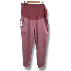 Figuren Neu mit Etikett Zamora Umstands-Jogginghose Scrub-Hose 2XL rosafarben Arbeitskleidung - Bild 1 von 5
