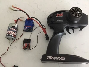 Traxxas Stampede 2WD Stock Parts Brushed Motor, Esc, Radio And Receiver - Picture 1 of 3