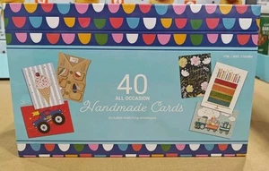 Hand Crafted All Occasion Greeting Cards, 40-count - Picture 1 of 1