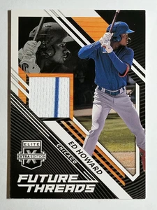2021 Elite Extra Edition Future Threads #21 Ed Howard (NM) - Picture 1 of 2