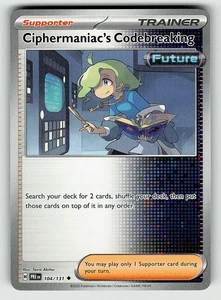 Ciphermaniac's Codebreaking SV: Prismatic Evolutions Uncommon 104/131 Normal - Picture 1 of 2