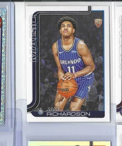 Jase Richardson Rookie 2025-26 Topps #225 Karte Orlando Magic - Bild 1 von 2