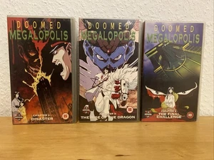 Doomed Megalopolis Chapter Kapitel 2 3 4 1988 Manga Video VHS Anime Film Vintage - Bild 1 von 3