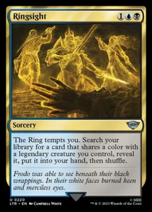*MtG: 2x Ringsight - Lord of the Rings: Tales of Middle-Earth UC* - Bild 1 von 1