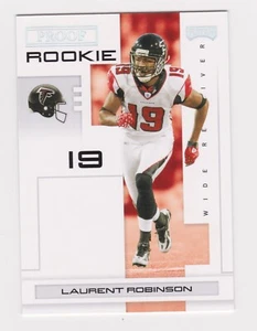 2007 Playoff NFL Playoffs silberfest RC Rookie 21/50 Laurent Robinson #162 - Bild 1 von 2