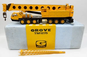 GRU MOBILE DA COSTRUZIONE VINTAGE GROVE TM1275 ~ SCALA 1/55 MODELLINO PRESSOFUSO GRU - Foto 1 di 20
