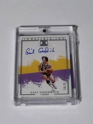 2019 Indelible Ink Gail Goodrich /25 на карточке с автографом - Изображение 1 из 3
