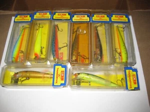 8 Different Storm Jr Thunderstick Rare Colors NIB Pre Rapala Stick Bait Lure - Picture 1 of 4