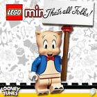 Lego Minifigures Looney Tunes   71030 12   Porky Pig  Cochonnet