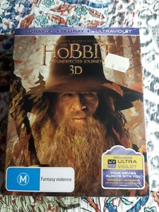 THE HOBBIT AN UNEXPECTED JOURNEY.3D Bluray+ 2dblu.Brand New,Sealed.RB - Picture 1 of 2