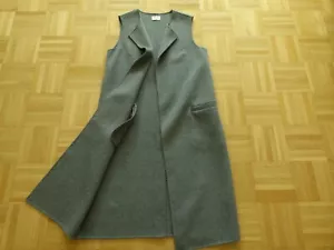 Neue Mrs HUGS Longweste m. Kaschmir oversize Gr. M 38 (L /XL 40 42) Allude Dear - Bild 1 von 9