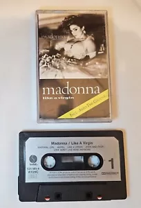 MADONNA - LIKE A VIRGIN (ALBUM) - AUDIO CASSETTE - Picture 1 of 1