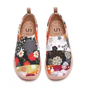 Women Size 5-12 NWT UIN Slip On Shoes Canvas Comfortable Loafers "Hana" - Picture 1 of 14