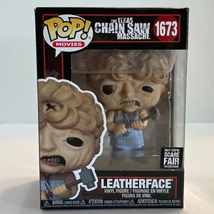 1673 Leatherface Funko Pop Movies Texas Chainsaw Massacre Scare Fair Exclusive - Picture 1 of 7