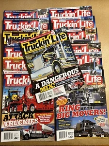 Truckin’ Life Magazine 13 Issues 2018 Including Posters - Jan-Dec and Annual - Picture 1 of 19