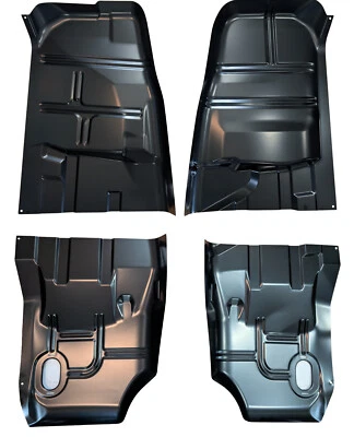 1973-77 El Camino Malibu Monte Carlo GTO Factory Style Floor Pan Set - Image 1 of 4