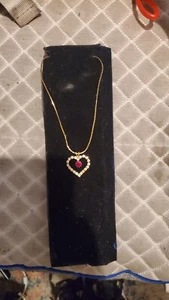 18 k Gold Schild Halskette  - Bild 1 von 1