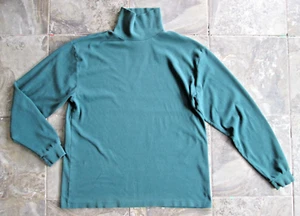 Eddie Bauer Vintage Men's XXL Tall (More Like XL) Shirt Turtleneck Green USA - Picture 1 of 9