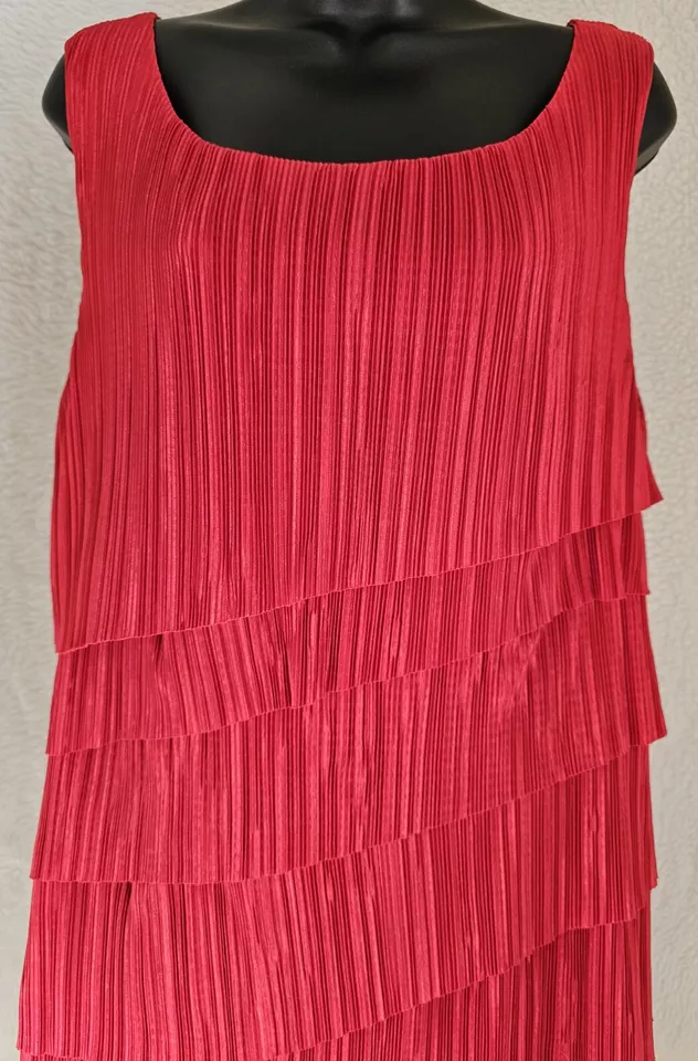 Connected Apparel Womens Dress Size 16 Sleeveless Round Neck Knee Length - Image 1 of 4