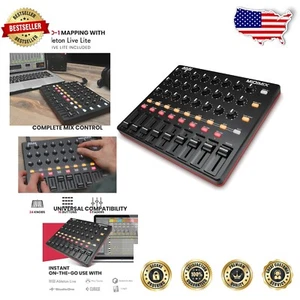 High-Performance USB Mixer with Master Fader, Knobs & Buttons for DAW Control - Picture 1 of 16