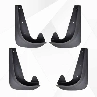 4PCS EVA Plastic Wearing Mud Flaps Splash Guards Fit For Car Front & Rear Fender - Изображение 1 из 4