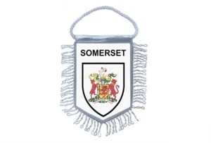 Mini banner flag pennant window mirror cars country banner somerset r2 - Bild 1 von 1