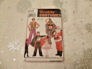 1990 Simplicity Costumes #8289 Adult's Halloween Costumes Size AA (S, M, L) - Picture 1 of 5