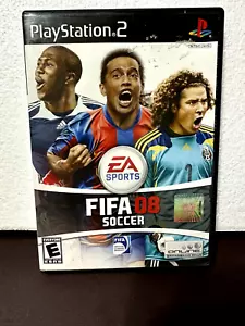 PS2 FIFA 08 Soccer VG+ COND CIB TESTED - Picture 1 of 2
